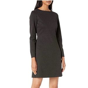 Theory Women's Kamillina Nz Dress black/gray